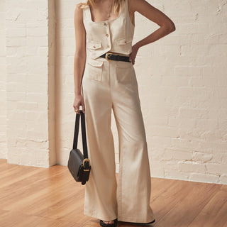 Lucinda Pants - Cream - Sancia - The Soho Movement
