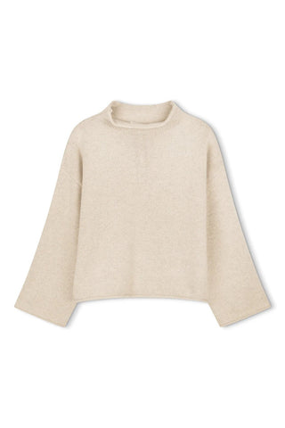 Maeve Knitted Sweater - Sand - Knitwear - Arcaa Movement - The Soho Movement