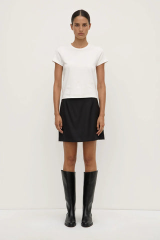 Maeve Wool Skirt - Black - Mini Skirts - Assembly Label - The Soho Movement
