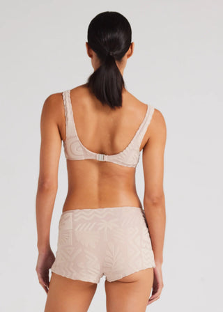 Mai Tai Shorty Bikini Bottom - Mushroom - Swimwear - Poolside Paradiso - The Soho Movement