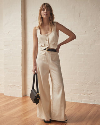 Marci Vest - Cream - Vests - Sancia - The Soho Movement