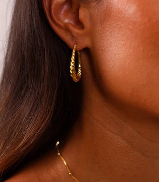 Mila Earrings - Gold - Jewelry - Indigo and Wolfe - The Soho Movement