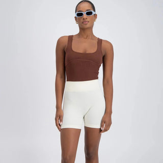 Minori Bodysuit - Brown - Bodysuits - Jasmine Alexa - The Soho Movement
