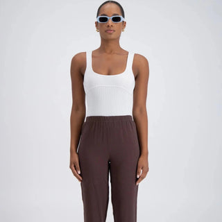 Minori Bodysuit - White - Bodysuits - Jasmine Alexa - The Soho Movement