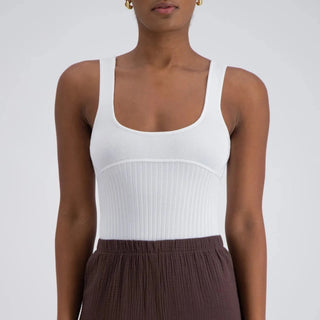 Minori Bodysuit - White - Bodysuits - Jasmine Alexa - The Soho Movement