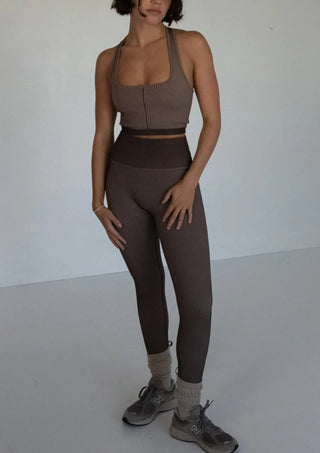 Move Legging - Brown - Pinky & Kamal - The Soho Movement