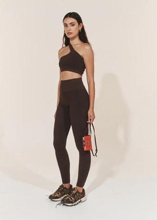 Move Legging - Dark Brown - Pinky & Kamal - The Soho Movement