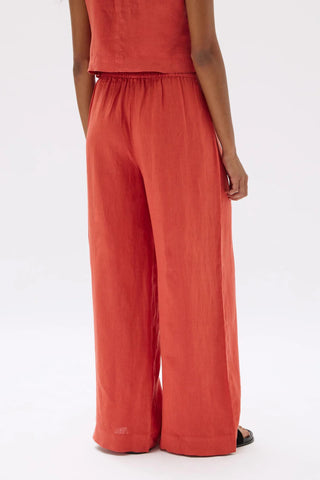 Nilsa Pant - Papaya - Pants - Assembly Label - The Soho Movement