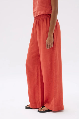 Nilsa Pant - Papaya - Pants - Assembly Label - The Soho Movement