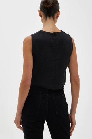 Nilsa Top - Black - Assembly Label - The Soho Movement