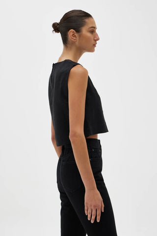 Nilsa Top - Black - Assembly Label - The Soho Movement