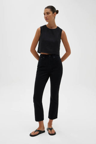 Nilsa Top - Black - Assembly Label - The Soho Movement