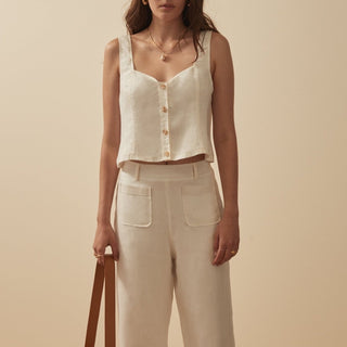 Nora Top - White - Tops - Sancia - The Soho Movement
