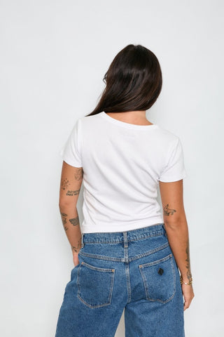 Nothing Fancy Organic Cotton Tee - White - Tees - The Soho Movement - The Soho Movement