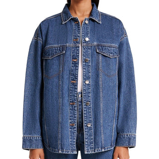 Organic Denim Jacket - Vintage Blue - Denim jackets - Nude Lucy - The Soho Movement