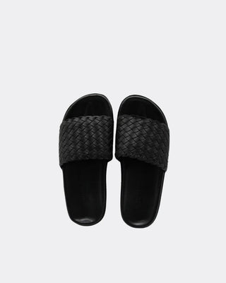 Oxford Slide - Black - Shoes - Human Premium - The Soho Movement