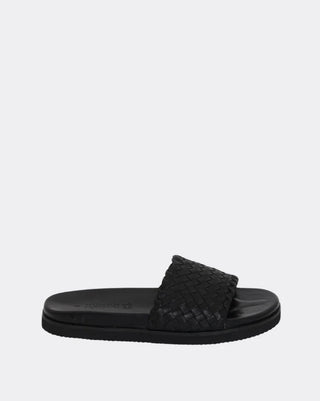 Oxford Slide - Black - Shoes - Human Premium - The Soho Movement