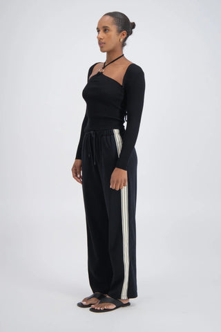 Panarea Trackpant - Black - Trackpants - Jasmine Alexa - The Soho Movement