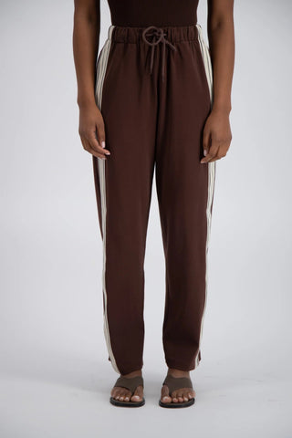 Panarea Trackpant - Brown - Trackpants - Jasmine Alexa - The Soho Movement