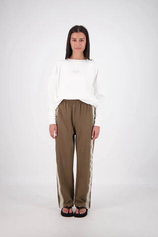 Panarea Trackpant - Olive - Trackpants - Jasmine Alexa - The Soho Movement