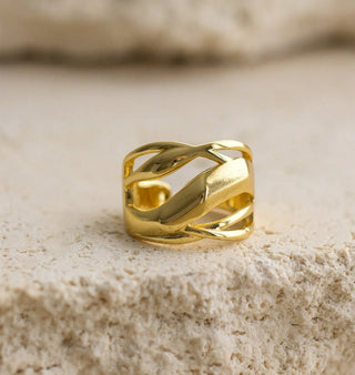 Paris Ring - Gold - Jewelry - Indigo and Wolfe - The Soho Movement