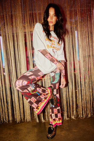 Poker Face Stretch Flares - Sabbi - The Soho Movement