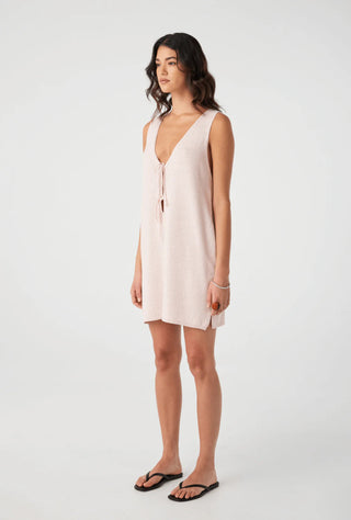 Poppy Organic Mini Dress - Pink - Dresses - Arcaa Movement - The Soho Movement