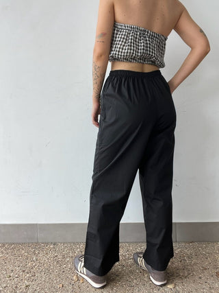 Poppy Poplin Pant - Black - Pants - The Soho Movement - The Soho Movement