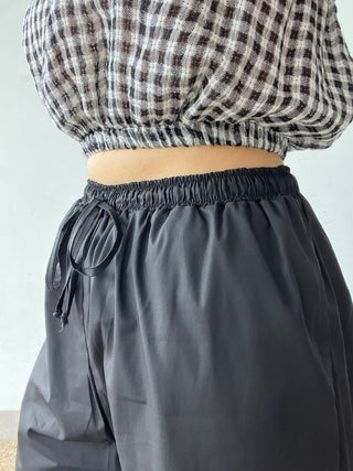 Poppy Poplin Pant - Black - Pants - The Soho Movement - The Soho Movement