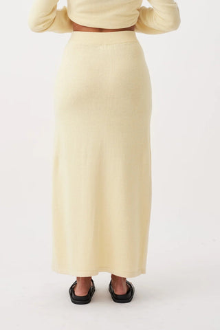 Poppy Skirt - Butter - Knitted skirts - Arcaa Movement - The Soho Movement