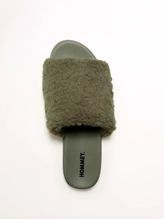 Poppy Slide - Olive - Slides - Hommey - The Soho Movement