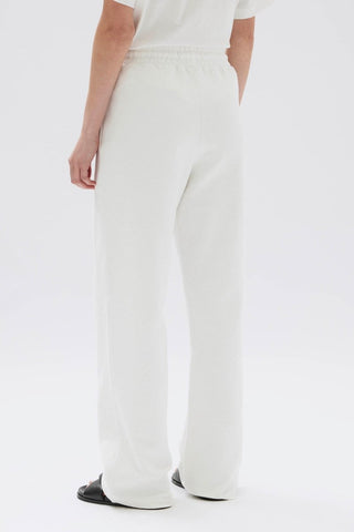 Poppy Textured Trackpant - Antique White - Assembly Label - The Soho Movement