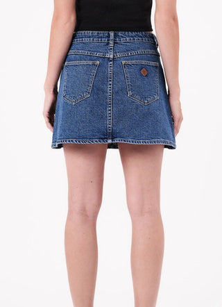 Reese Aline Skirt - Light Vintage Blue - Denim skirt - Abrand - The Soho Movement