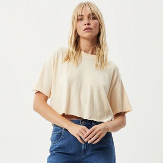 Restless Slay Crop - Sand - Tees - Afends - The Soho Movement