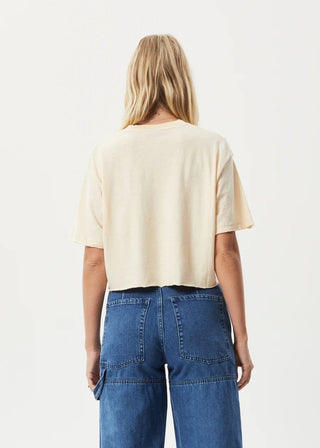 Restless Slay Crop - Sand - Tees - Afends - The Soho Movement