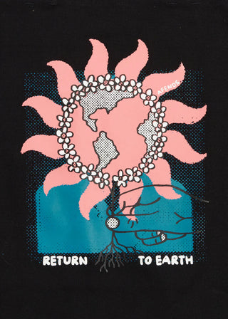 Return To Earth Recycled Tote - Black - Afends - The Soho Movement