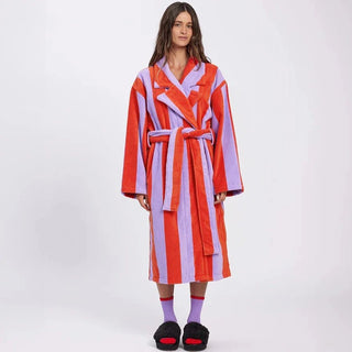 Robe - Grapefruit Stripes - Robes - Hommey - The Soho Movement