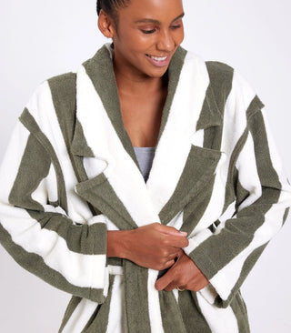 Robe - Matcha Stripes - Robes - Hommey - The Soho Movement