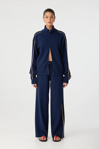 Rome Jacket - Navy - Knitwear - Arcaa Movement - The Soho Movement