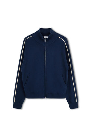 Rome Jacket - Navy - Knitwear - Arcaa Movement - The Soho Movement
