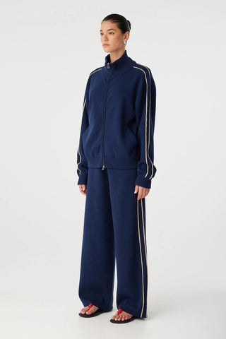Rome Jacket - Navy - Knitwear - Arcaa Movement - The Soho Movement