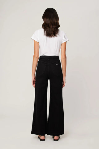 Sailor Jean Rinse Black - Black - Jeans - Rollas - The Soho Movement