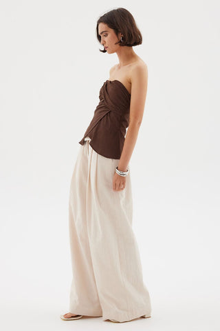 Seaira Top - Cocoa Bean - Sovere - The Soho Movement