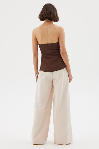 Seaira Top - Cocoa Bean - Sovere - The Soho Movement