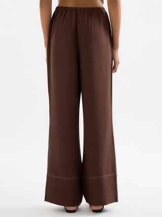 Serafin Pant - Espresso - Pants - Nude Lucy - The Soho Movement