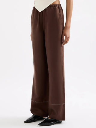 Serafin Pant - Espresso - Pants - Nude Lucy - The Soho Movement