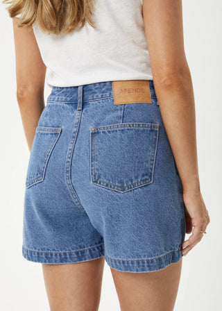 Seventy Threes Denim Shorts - Worn Blue - Afends - The Soho Movement
