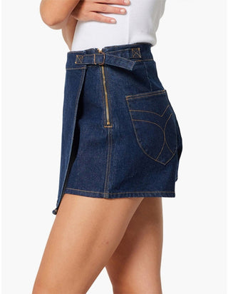 Skort True Rinse - Denim skirt - Rollas - The Soho Movement