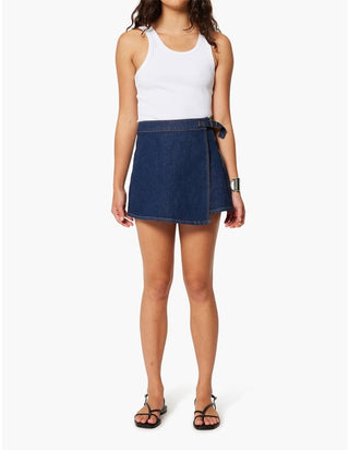 Skort True Rinse - Denim skirt - Rollas - The Soho Movement