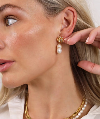 Skye Earrings - Gold - Jewelry - Indigo and Wolfe - The Soho Movement